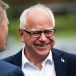 Vikings fan Tim Walz discusses security concerns about his Lambeau visit, praises head coach Kevin O’Connell