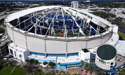 MLB Wants Rays To Stay In The Tampa Area Following Hurricane Damage To Tropicana Field