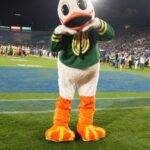 Oregon Ducks Mascot Caught On Video Suffering Embarrassing Moment, Quickly Recovers: WATCH