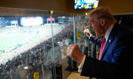 NBC, Which Shows Taylor Swift 7 Times Per Game, Showed Trump For Just a Few Seconds During Steelers-Jets Game