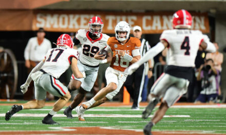 Social Media Reacts To Texas Replacing Quinn Ewers With Arch Manning In Brutal First Half Against Georgia