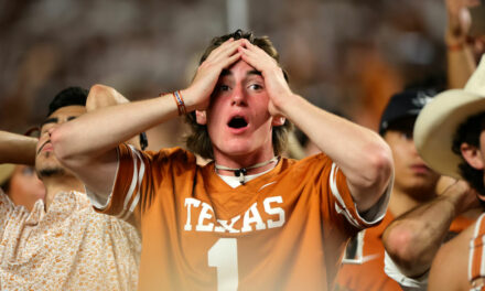 Pass Interference Call During Texas Vs. Georgia Game Has College Football Fans Confused, Students Throw Trash