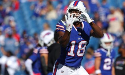 Amari Cooper Scores Big Touchdown In Bills Debut Against Titans