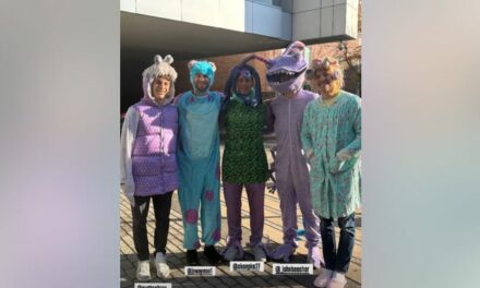 Jeremy Swayman, Other Boston Bruins Arrive At Children’s Hospitals Dressed In ‘Monsters, Inc.’ Costumes