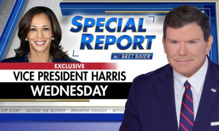 VP Kamala Harris to sit down with chief political anchor Bret Baier for first formal Fox News interview