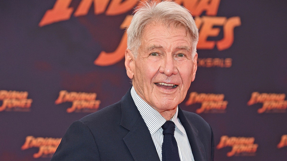 Harrison Ford at the premiere of 