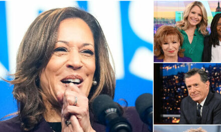 Kamala Harris Sets Hollywood Media Charm Offensive: ‘The View,’ Stephen Colbert, Howard Stern