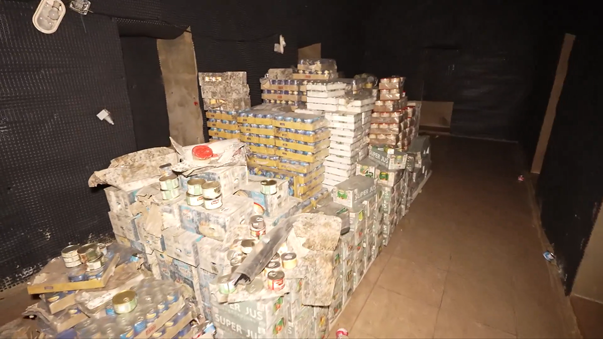 Food inside Hezbollah compound