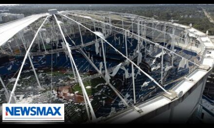 Hurricane Milton destroys roof of Tropicana Field Stadium