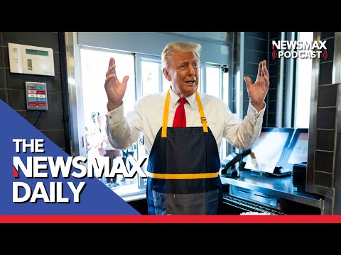 Trump Fries Kamala on McDonalds Claim | The NEWSMAX Daily (10/21/24)