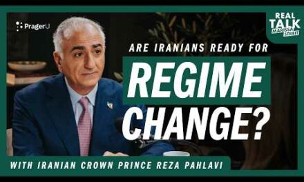 Iranian Crown Prince Reza Pahlavi Says Iranians Are Ready for Regime Change | Real Talk | PragerU