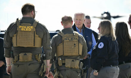 Biden, Harris Make First Visit to States Hit by Hurricane Helene