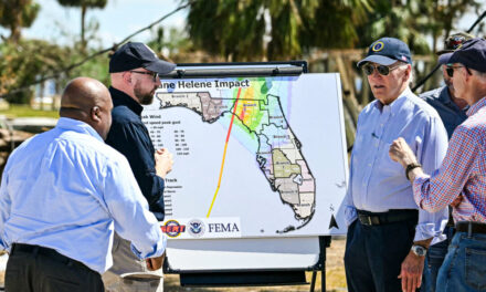 Biden Visits Florida, Georgia to Survey Hurricane Damage