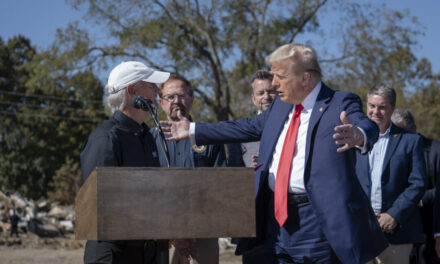 Trump Lauds North Carolinians Who Voted Early Amid Post-Hurricane Chaos