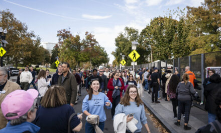 Harris Supporters Gather for Washington Rally A Week Before Election