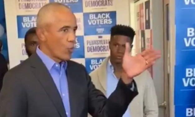 Watch: Obama BERATES black men over what he claims is their only reason for not supporting Kamala Harris