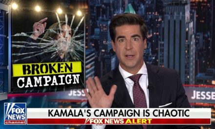 JESSE WATTERS: This was the first time Kamala Harris had to answer for herself