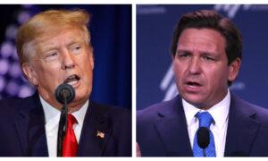 Trump, DeSantis Face Primary Voters at Iowa–Iowa State Football Game