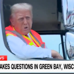 Donald Trump holds a press conference in a garbage truck, and the media is in full-on meltdown mode