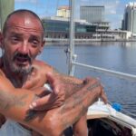 Viral sensation ‘Lieutenant Dan’ arrested for boat being ‘public health hazard’: police