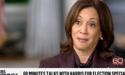 Watch: Even in this pre-recorded “60 Minutes” interview, Kamala Harris struggles to answer BASIC questions