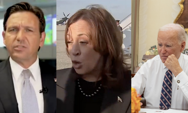 Ron DeSantis and Joe Biden(?!?) call out Kamala Harris’s attempt to politicize Hurricane Milton