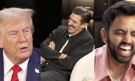 Watch: Trump goes on the Andrew Schulz podcast and has all the comedians HOWLING!