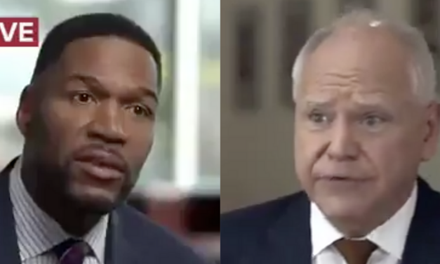 Watch: Out of all the dumb things Tim Walz said to Michael Strahan today, this takes the cake