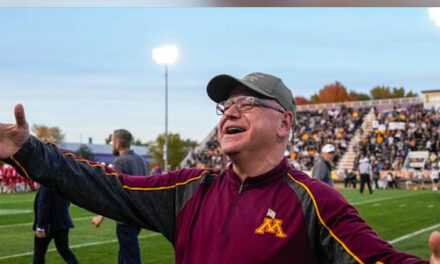 VIDEO: Tim Walz’s ‘Politicking’ at High School Football Game Elicits Mixed Reactions