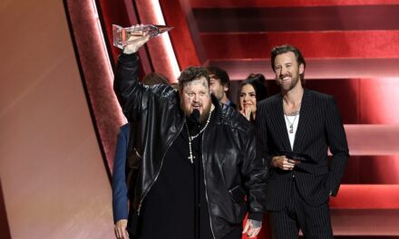 Jelly Roll was ‘so nervous’ at the CMAs, the singer shattered his award