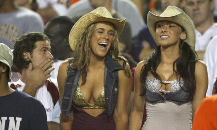 FSU Cowgirl Jenn Sterger Teases New Calendar Content As A Cheerleader