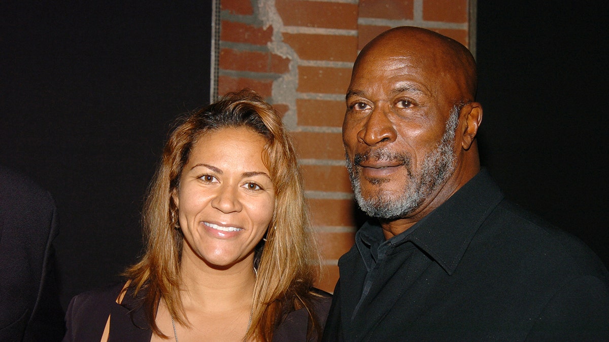 John Amos with daughter Shannon