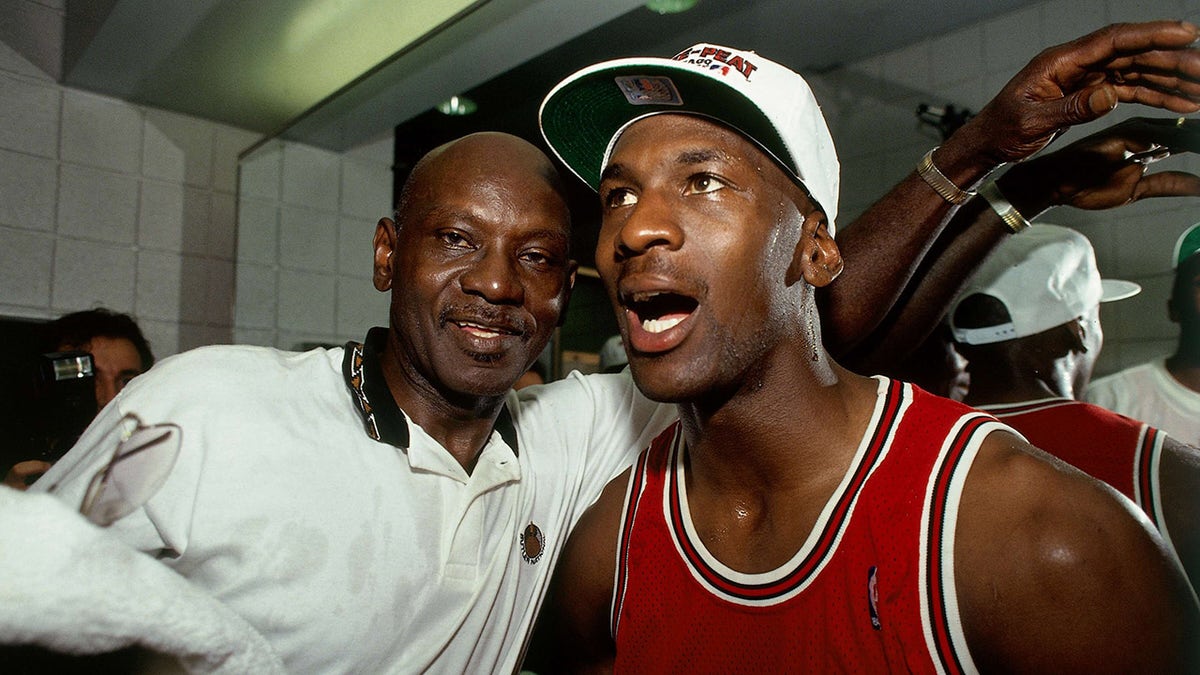 michael jordan and his dad