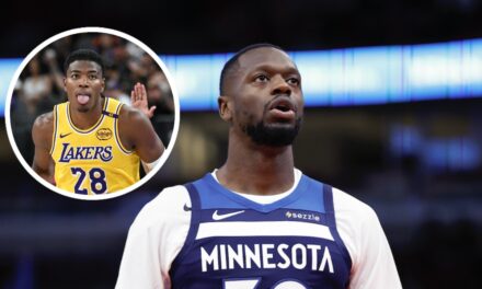 Rui Hachimura Roasts Julius Randle For ‘Just Standing’ On Defense After Lakers Win Over Timberwolves