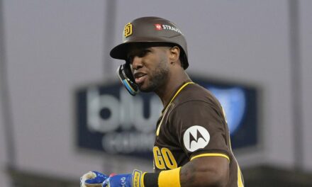 Padres’ Jurickson Profar tried goodwill gesture with Dodgers fan moments before objects were thrown at him