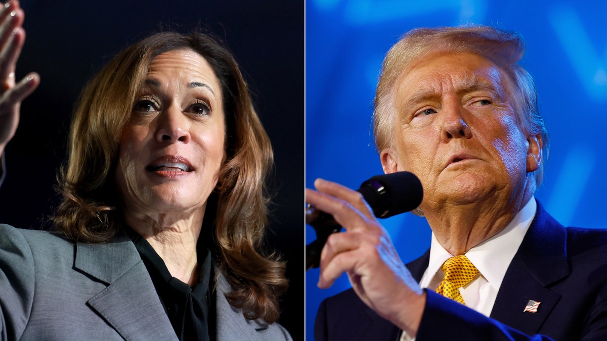 Vice President Kamala Harris and former President Donald Trump