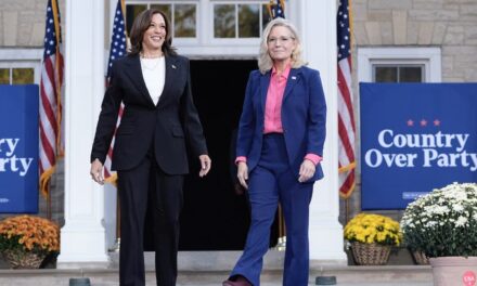 Kamala Harris teams up with Liz Cheney in birthplace of Republican Party