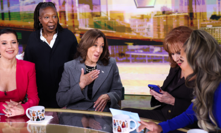 Confident Whoopi Goldberg introduces Kamala Harris on ‘The View’ as the ‘next president of the United States’