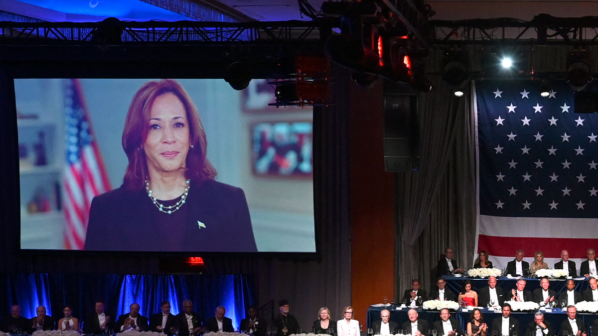 Kamala Harris video at Al Smith dinner