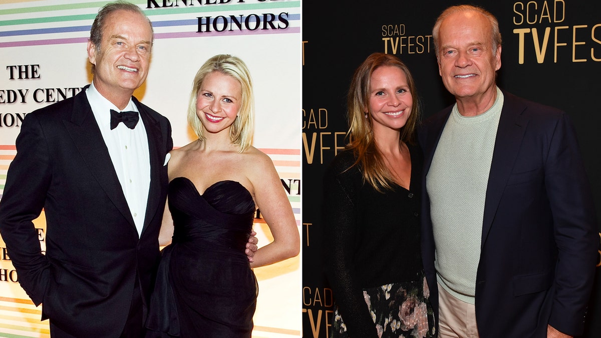 Kelsey Grammer and Kayte Walsh then and now split