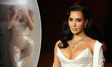 Kim Kardashian shows off curves in ‘birthday suit’ to celebrate turning 44