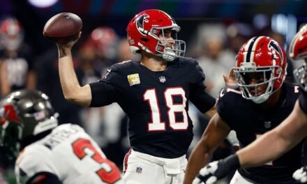 Falcons stun Bucs in overtime behind Kirk Cousins’ franchise-record 509 passing yards