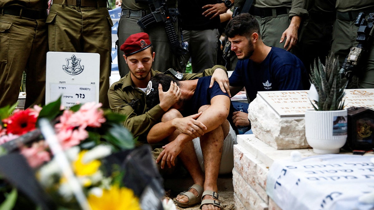 Israeli IDF soldier funeral Lebanon