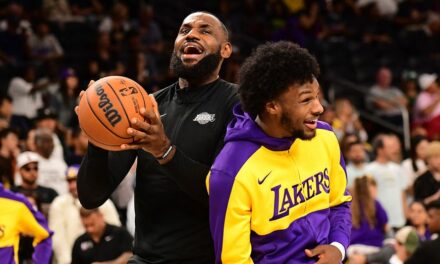 LeBron James meets ‘lifesaver’ who performed CPR on son Bronny