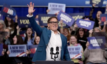 From the ‘Shark Tank’ to the campaign trail: Mark Cuban teams up with Kamala Harris