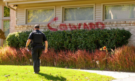 University of Michigan president’s home spray-painted with anti-Israel messages: ‘Intifada’