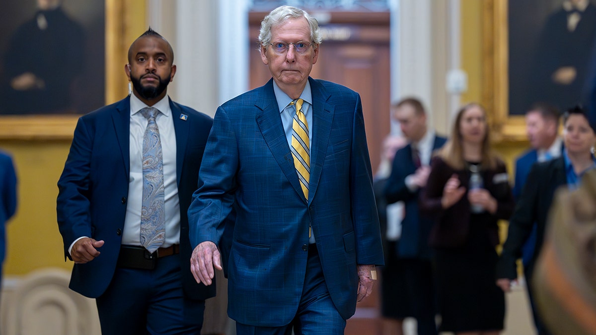 Mitch McConnell in Washington