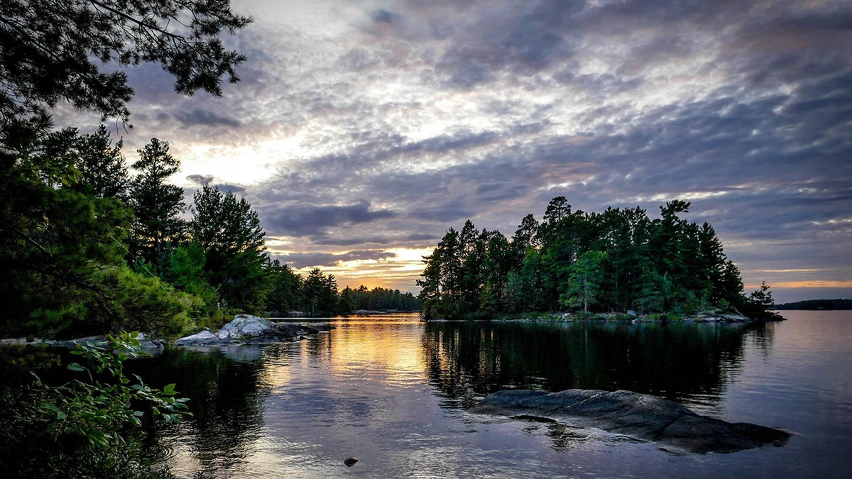 Wolf Pack Island on Namakan Lake