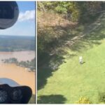 Wild Video Shows NASCAR Legend Saving A Stranded Carolina Man After Mirror Gets Helicopter’s Attention