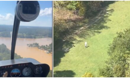 Wild Video Shows NASCAR Legend Saving A Stranded Carolina Man After Mirror Gets Helicopter’s Attention